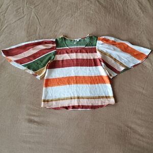 Cato Est. 1946 Sheer Blouse XS